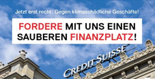 Die SP fordert einen sauberen Finanzplatz!