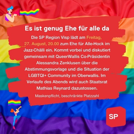 Es ist genug Ehe für alle da!